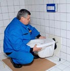 Установка подвесного унитаза, повесить унитаз на стену ustanovka podvesnogo unitaza